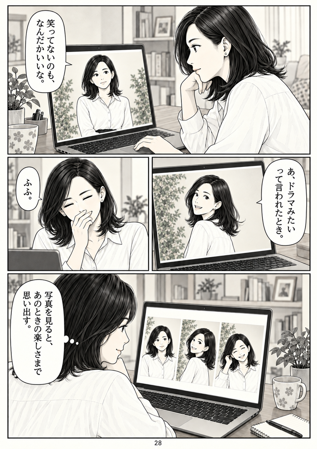 第28ページ:写真の中に、その時間がある