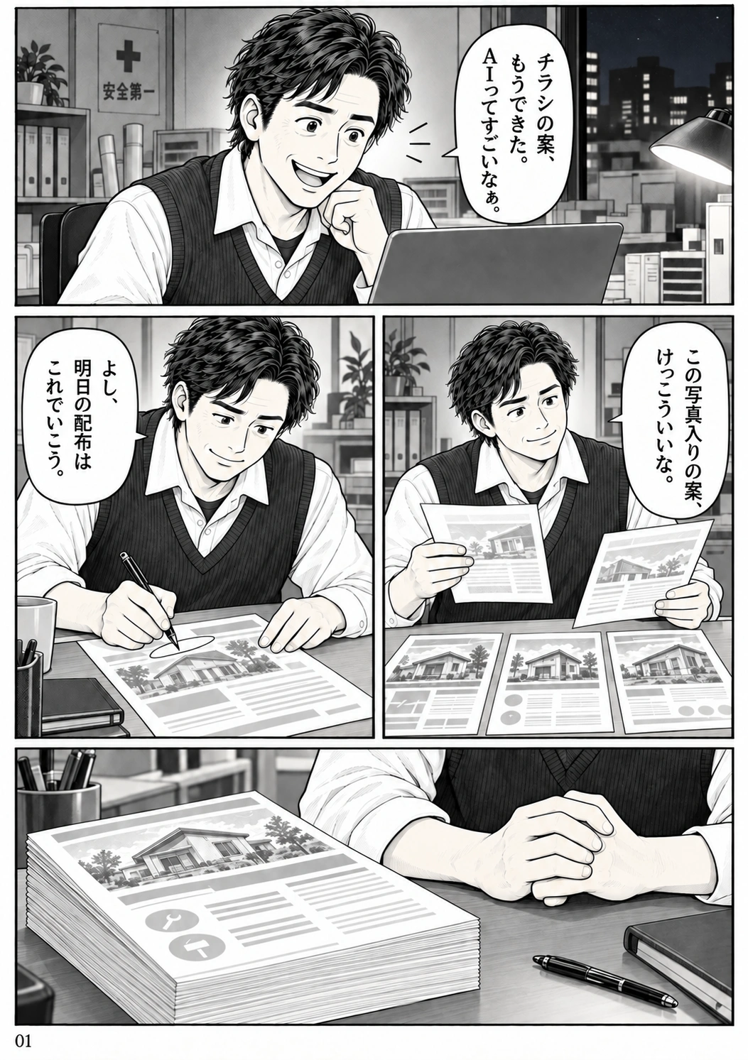 第1ページ：できた、もう一案