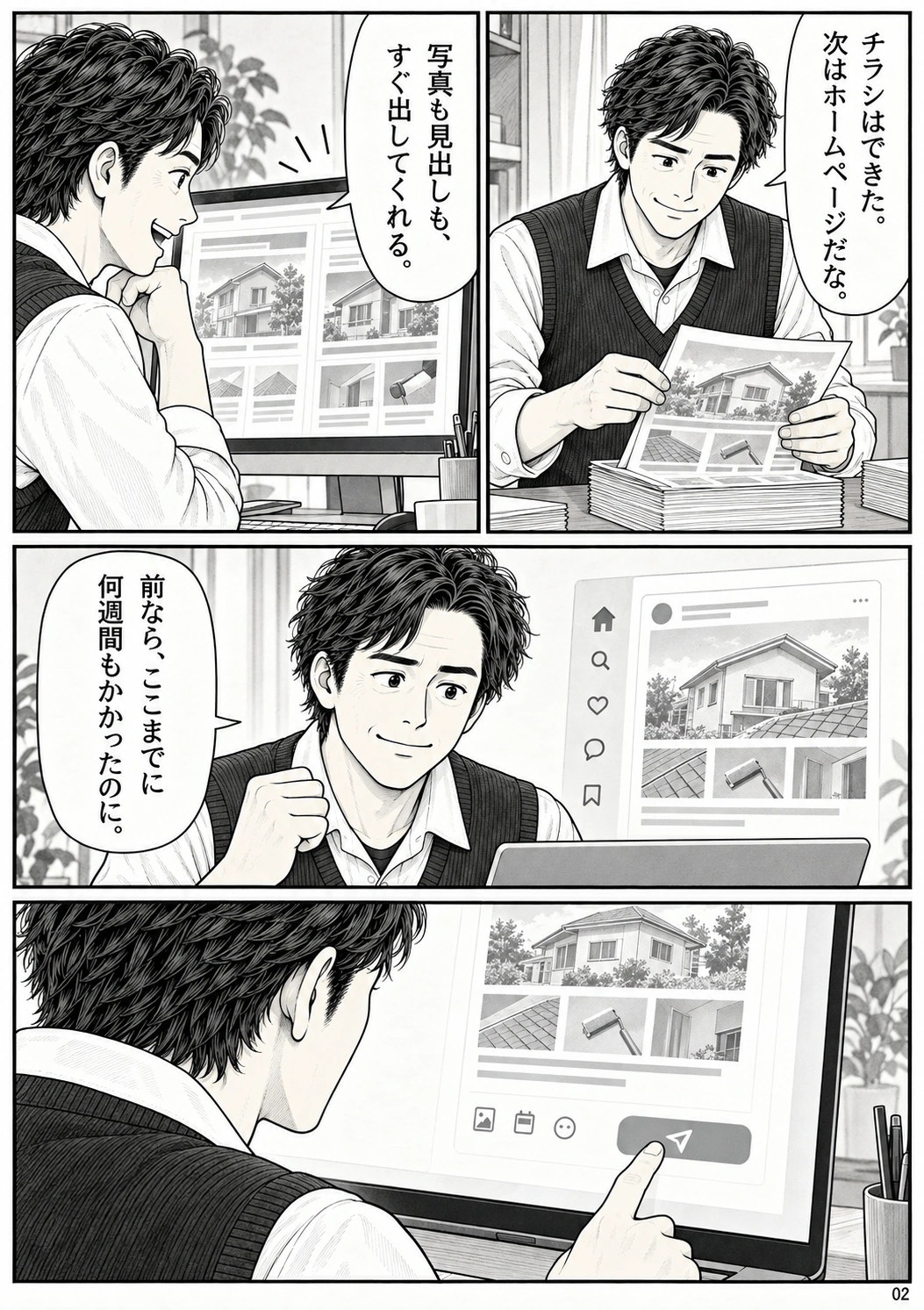 第2ページ：どんどん形に