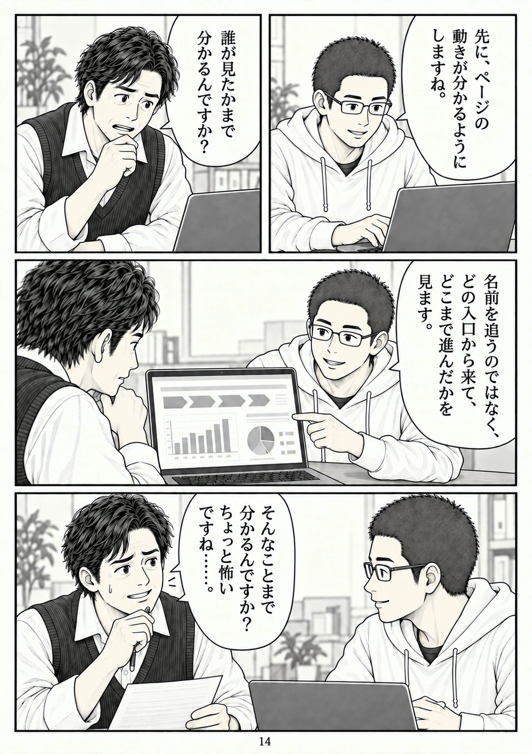 第14ページ：まず、見えるように