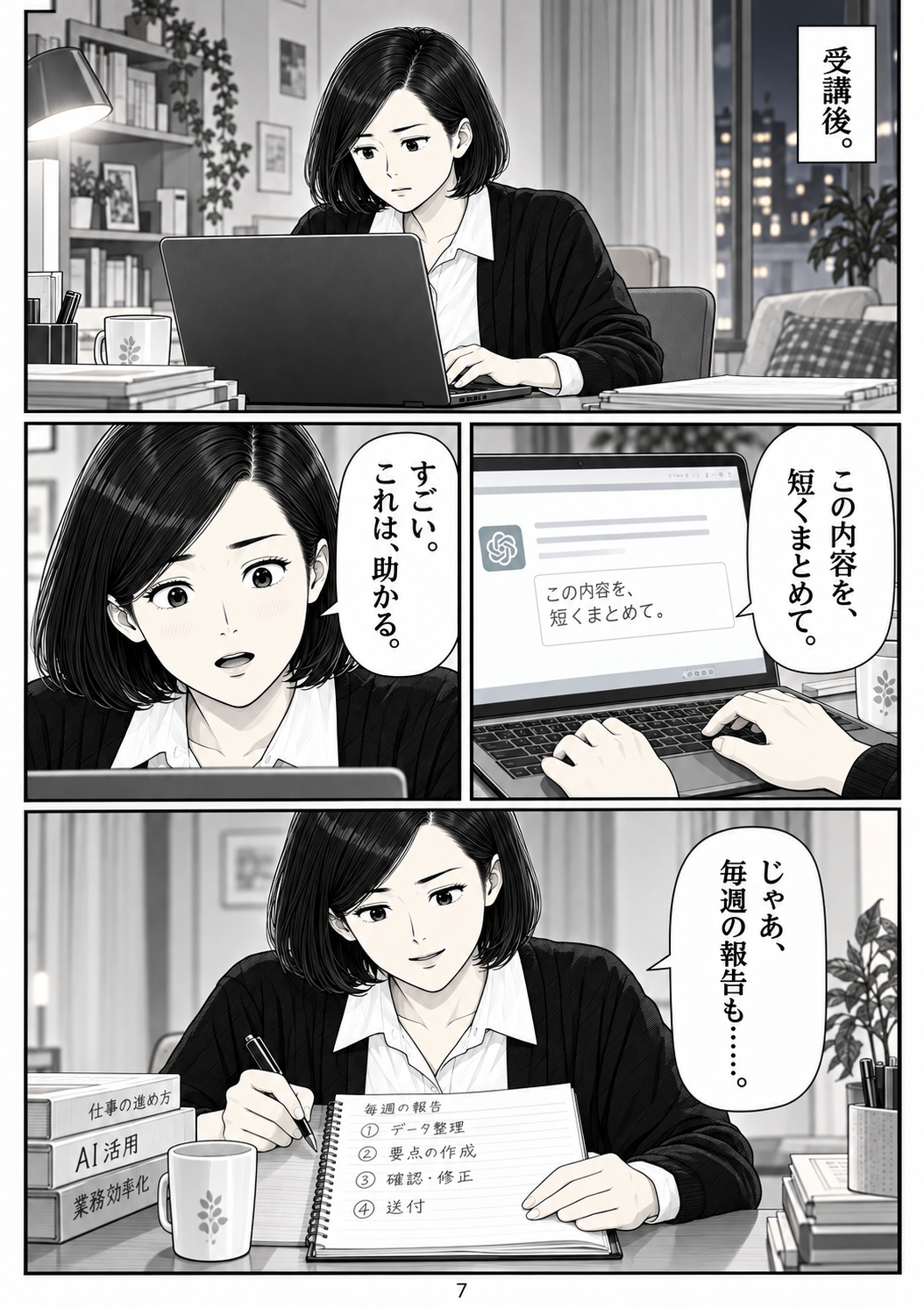 第7ページ:小さな手応え