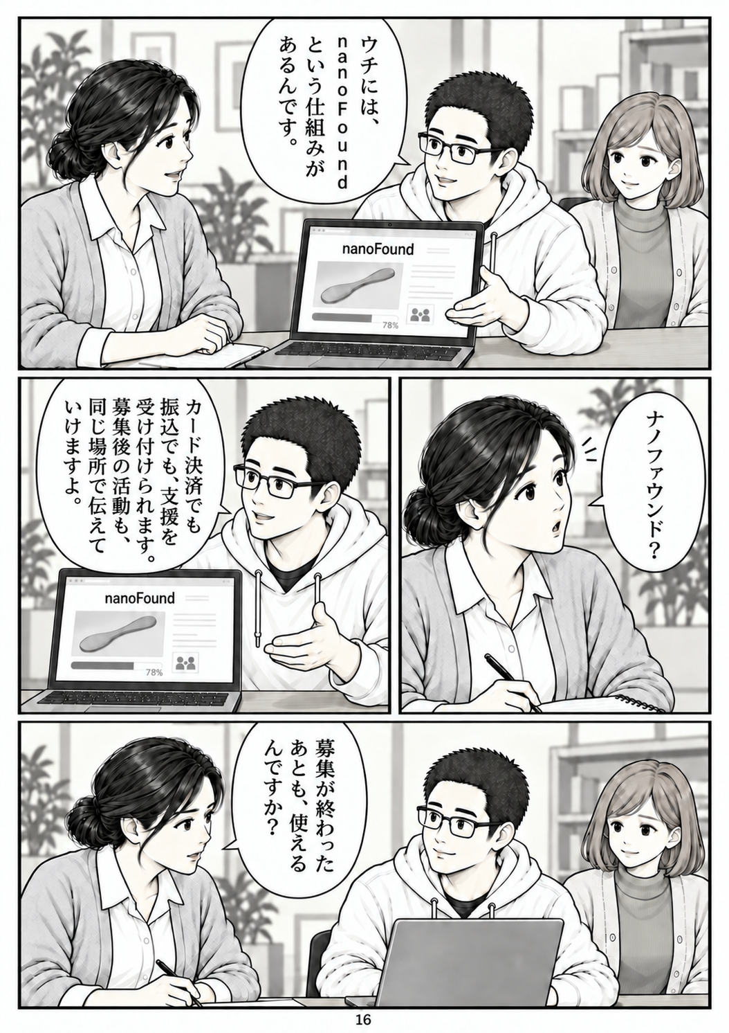 第16ページ。nanoFoundとの出会い