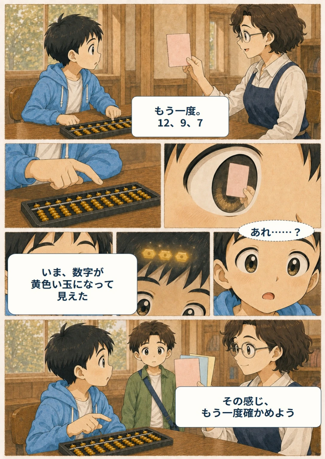 あと10秒!ぼくらのスコア大作戦 第11ページ。あれ……いま。台詞は直後の読みやすい表示で確認できます。